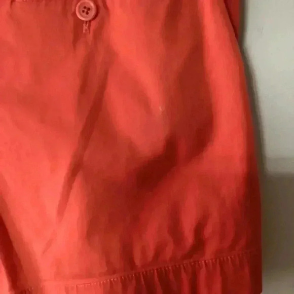 J. Crew Women's  Chino Shorts Red Size 6 - Picture 6 of 7